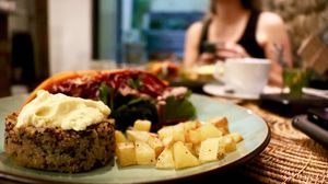 Burger  at Carduccio in Florence