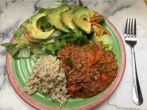 Tastes just like home-made food  at Ruffage Natural Foods in Honolulu