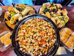 All Vegan party catering order. at HANDHELDZ in Bethlehem