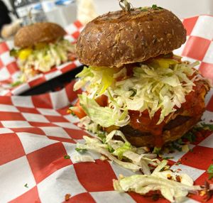 Vegan Burgers. at HANDHELDZ in Bethlehem