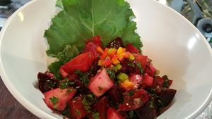 Beets salad at HANDHELDZ in Bethlehem