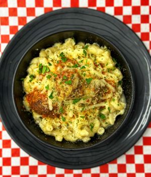 Vegan Mac & Cheese. at HANDHELDZ in Bethlehem