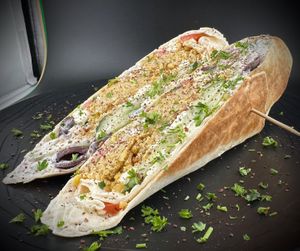 Vegetarian Falafel Supreme.  at HANDHELDZ in Bethlehem