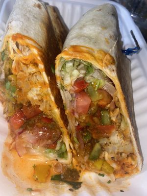 Buffalo cauliflower burrito   at HANDHELDZ in Bethlehem