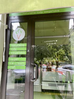 Entrance  at Vegestacja in Warsaw