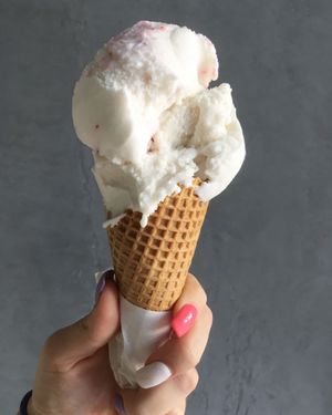 coconut and yoghurt flavours at Vegestacja in Warsaw