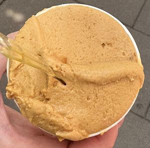 Salted caramell  at Vegestacja in Warsaw