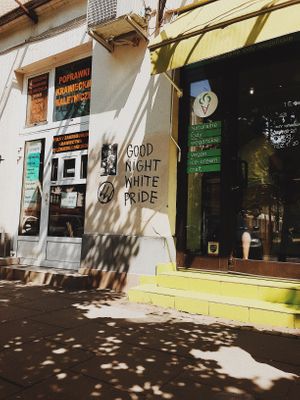 The place ;) at Vegestacja in Warsaw