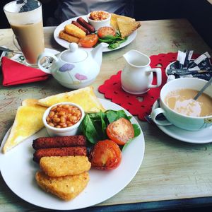 Breakfast.  at Aingels Cafe Bistro in Basingstoke