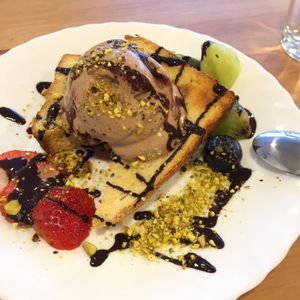 Maltose Toast with Ice-Cream  at LN Fortunate Coffee 幸福咖啡 - Kwai Hing in New Territories