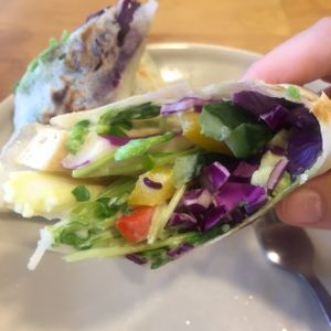 Veggie Avocado Wrap at LN Fortunate Coffee 幸福咖啡 - Kwai Hing in New Territories