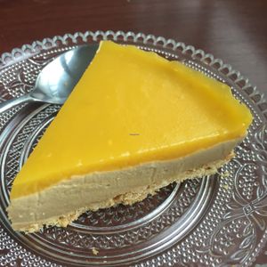 Mango tart at LN Fortunate Coffee 幸福咖啡 - Kwai Hing in New Territories