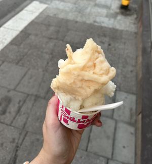 Melon and lemon sorbet   at StikkiNikki - Gotgatan in Stockholm