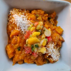 Hearty Veggie Stew at The Green Moustache - Alpha Lake in Whistler