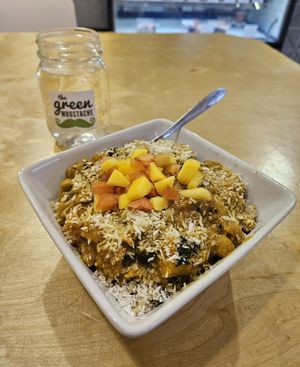 Hearty Veggie Stew at The Green Moustache - Alpha Lake in Whistler