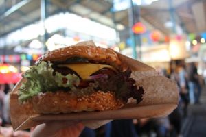 by Vegantearoom at Tofu Tussis in Berlin