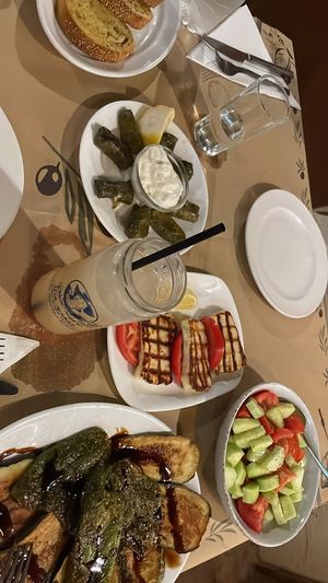   at Sirtaki Taverna in Rhodes