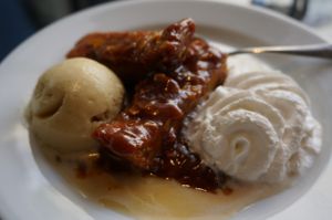 Pain perdu with Ice-cream. at Janine Loves Sunday in Paris