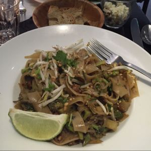 pad Thai  at Janine Loves Sunday in Paris