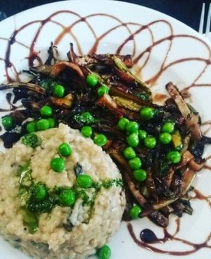 risotto at Janine Loves Sunday in Paris