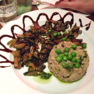 Risotto aux légumes et champignons at Janine Loves Sunday in Paris
