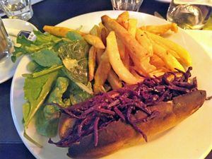 Hot Dog at Janine Loves Sunday in Paris