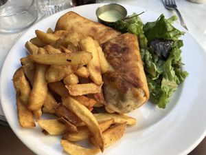 These French fries are AMAZING! at Janine Loves Sunday in Paris