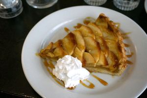 Apple Tart at Janine Loves Sunday in Paris