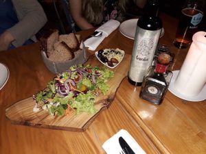 Hummus plate  at Galerija Food in Split