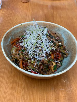 Wok tofu at Galerija Food in Split