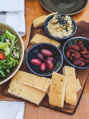 Mezze platter  at Galerija Food in Split
