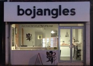 Cafe front at Bojangles  in Sunderland