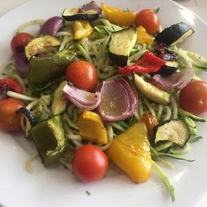 Roast veg courgetti at Bojangles  in Sunderland
