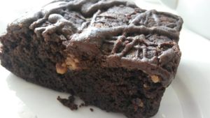 Vegan chocolate peanut butter brownie at Bojangles  in Sunderland