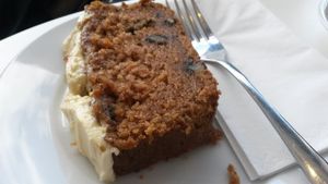 Vegan carrot cake at Bojangles  in Sunderland