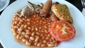 Vegan breakfast at Bojangles  in Sunderland