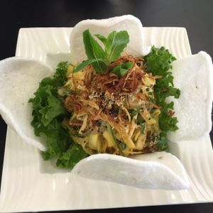 mango salad at Green Lotus - Vietnam Town in San Jose