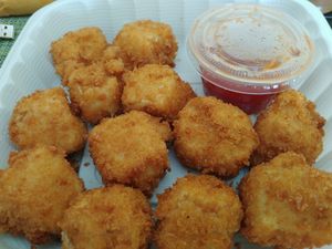 Crispy Tofu: Really delicious. The tofu was nice and soft, the breading was good and the sauce was nice at Green Lotus - Vietnam Town in San Jose