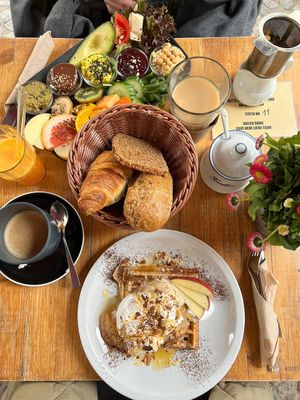   at Cafe Neue Liebe in Berlin