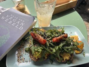   at Cafe Neue Liebe in Berlin