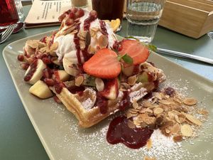   at Cafe Neue Liebe in Berlin