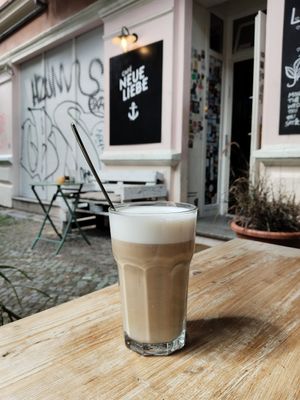  at Cafe Neue Liebe in Berlin