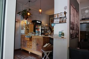 Interior at Cafe Neue Liebe in Berlin