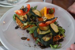 Maybach Sandwich at Cafe Neue Liebe in Berlin