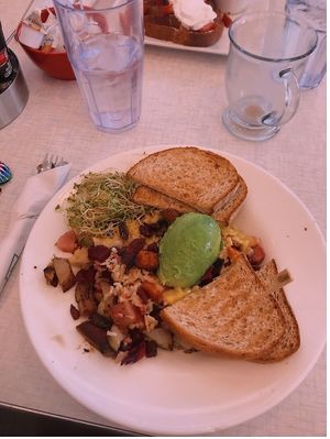 Hippie hash at Anna's House - Plainfield in Grand Rapids