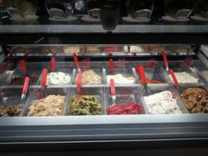 vegan gelato  at Bio & Chocolate in Siena