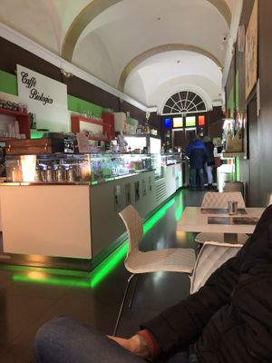 Inside the space.  at Bio & Chocolate in Siena