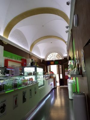 Great location and atmosphere at Bio & Chocolate in Siena