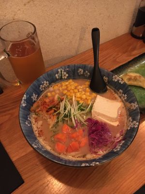 Vegan ramen  at Papa Ramen - Skydebanegade in Copenhagen