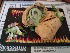 Wrap Yupi at Sanissimo - Opera in Madrid